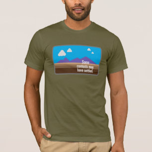 Camiseta Algunos contenidos pueden haberse liquidado Día Cu