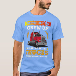 Camiseta Algunos de nosotros crecimos jugando con camiones