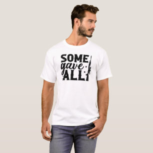 Camiseta algunos dieron a todos el American Veterans Day