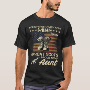 Camiseta Algunos héroes usan mayúsculas en el ejército de b
