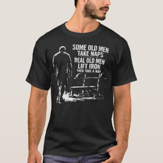 Camiseta Algunos hombres viejos duermen la siesta Hombres v