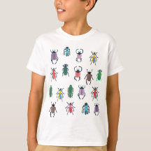 Algunos insectos coloridos felices para el