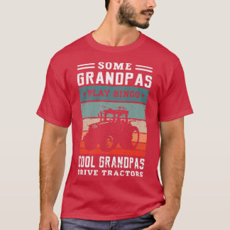 Camiseta Algunos nietos juegan bingo frío nieta tracción