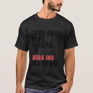Camiseta Algunos Perros Tienen Dueños De Mi Shiba Inu Adc12