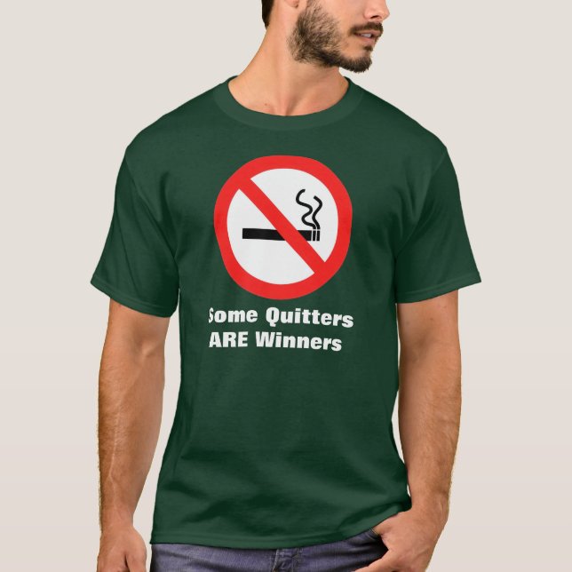 Camiseta Algunos Quitters SON ganadores (Anverso)
