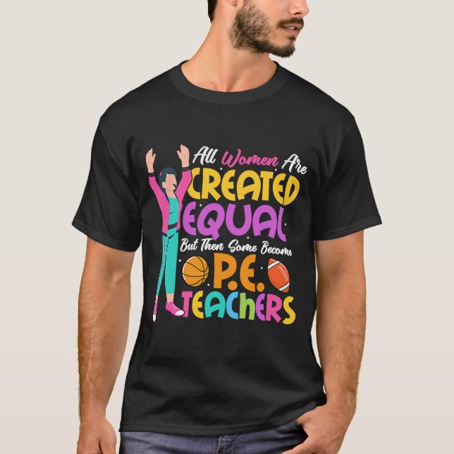 Camiseta Algunos se convierten en profesores de educación f (Anverso)