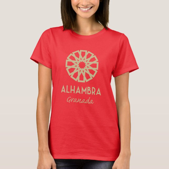 Camiseta Alhambra Granada 1 (Anverso)