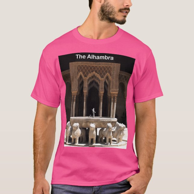 Camiseta Alhambra Granada España (Anverso)