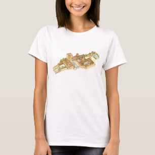 Camiseta Alhambra Granada España. Palacios reales