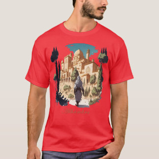 Camiseta Alhambra Granada TShirt