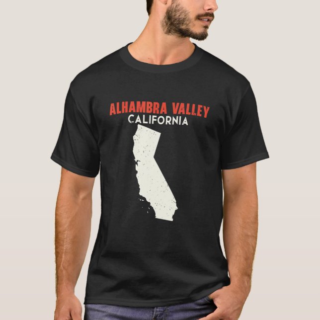 Camiseta Alhambra Valley California Estados Unidos (Anverso)