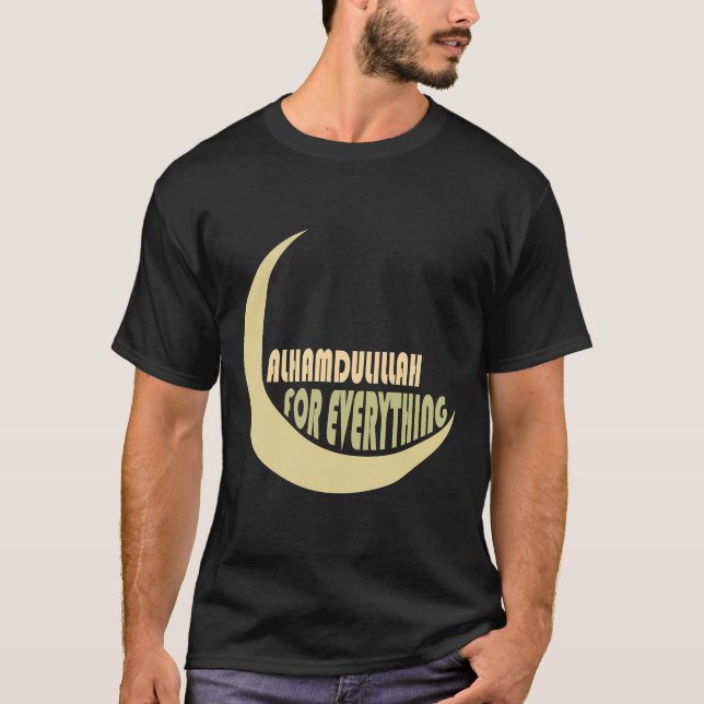 Camiseta Alhamdulillah (Anverso)