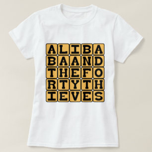 Camiseta Ali Baba y los cuarenta ladrones, historia de las 