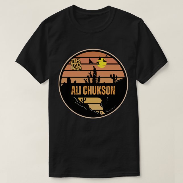 Camiseta Ali Chukson, Arizona (Diseño del anverso)