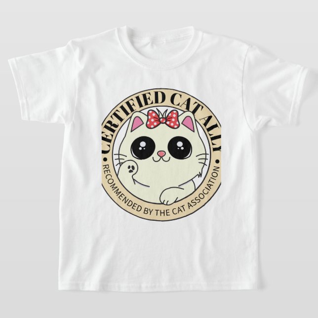 Camiseta Alía gata certificada | (Distribución)