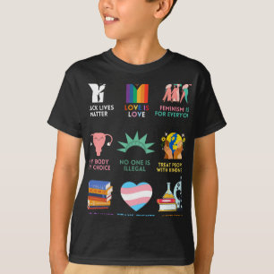 Camiseta Aliada Liberal Anti Trump Blm El Amor Es Amor Libr