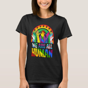 Camiseta Aliado Del Orgullo Todos Somos Lgtbq Humano