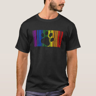 Camiseta Aliado Lgb Furry Gato Perro Pata Perro Orgullo Arc