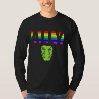 Camiseta Aliado Orgullo Igualdad LGBTQ Arcoíris Lesbiana Ga