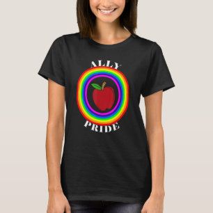 Camiseta Aliado Orgullo Igualdad LGBTQ Arcoíris Lesbiana Ga