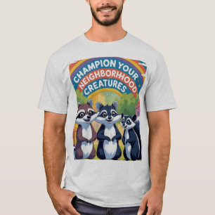 Camiseta Aliados de la vida salvaje se unen