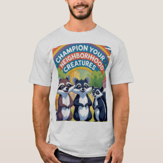 Camiseta Aliados de la vida salvaje se unen