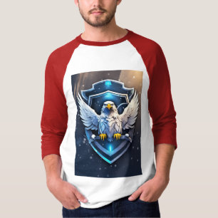 Camiseta Alianza de la Escarcha: Emblema Futurista Águila-R