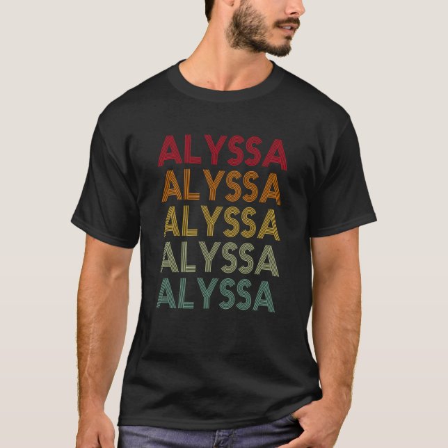 Camiseta Alias Retro Nombre Humor Apodo (Anverso)