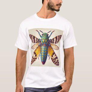 Camiseta Aliboron Insect Dorsal View 150624IREF107 - Waterc