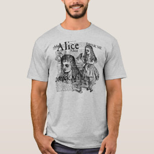 Camiseta Alice Drink Me Collage