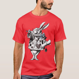 Camiseta Alice en el País de las Maravillas Conejo Blanco f