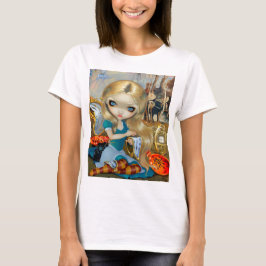 Camiseta "Alice en un sueño de Dalí"
