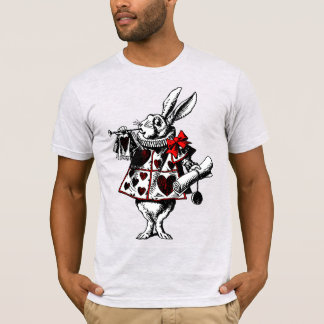 Camiseta Alice In Wonderland White Rabbit Shirt