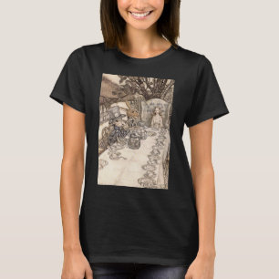 Camiseta Alice Vintage en una fiesta de té loca de Arthur R