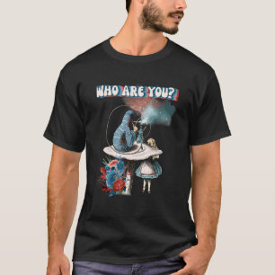 Camiseta Alice Wonderland Caterpillar Hookah Pipe