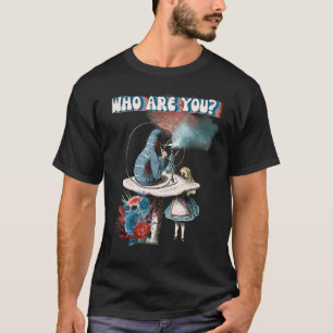 Camiseta Alice Wonderland Caterpillar Hookah Pipe