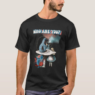 Camiseta Alice Wonderland Oruga Fumando Narguile