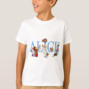 CAMISETA ALICE Y SUS AMIGOS EN WONDERLAND