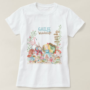 Camiseta Alicia aventuras en Woderland Birthday Tea Fiesta