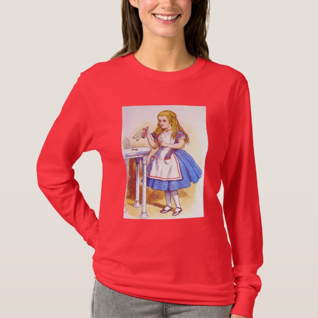Camiseta Alicia bebe color (Anverso)