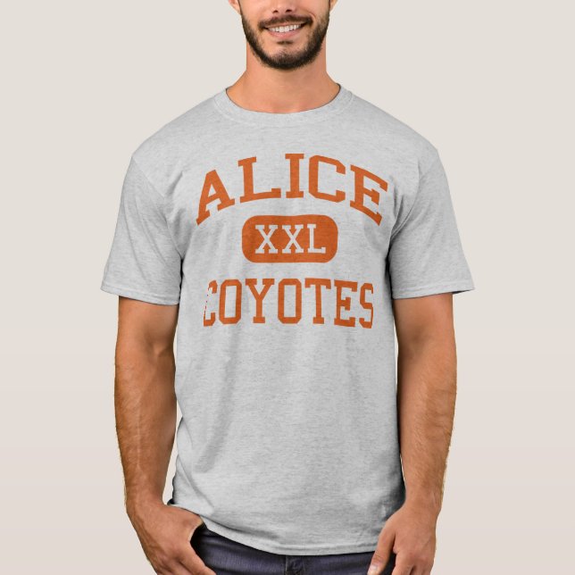 Camiseta Alicia - coyotes - High School secundaria de (Anverso)