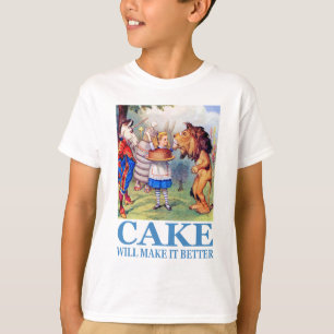 CAMISETA ALICIA DICE, LA "TORTA LO HARÁ MEJOR "