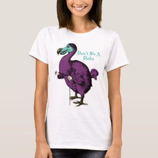Camiseta Alicia divertida al azar en el pájaro Dodo del paí