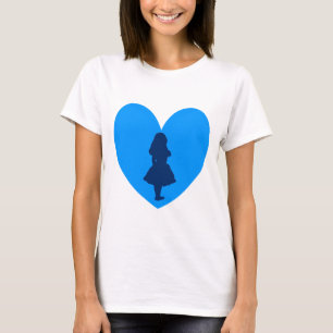 Camiseta Alicia en amor del país de las maravillas