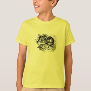 Camiseta Alicia en el gato de Cheshire del país de las