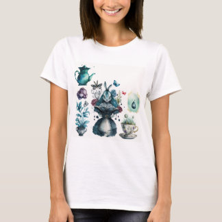 Camiseta Alicia en el mundo de las maravillas