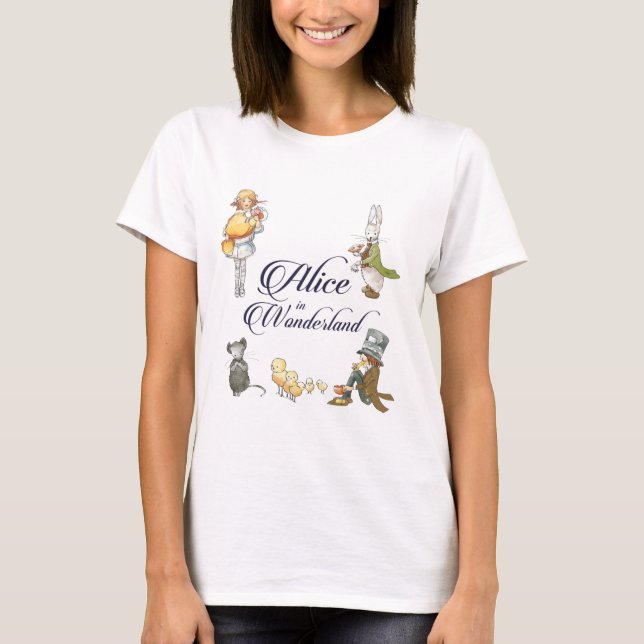 Camiseta Alicia En El País De Las Maravillas (Anverso)