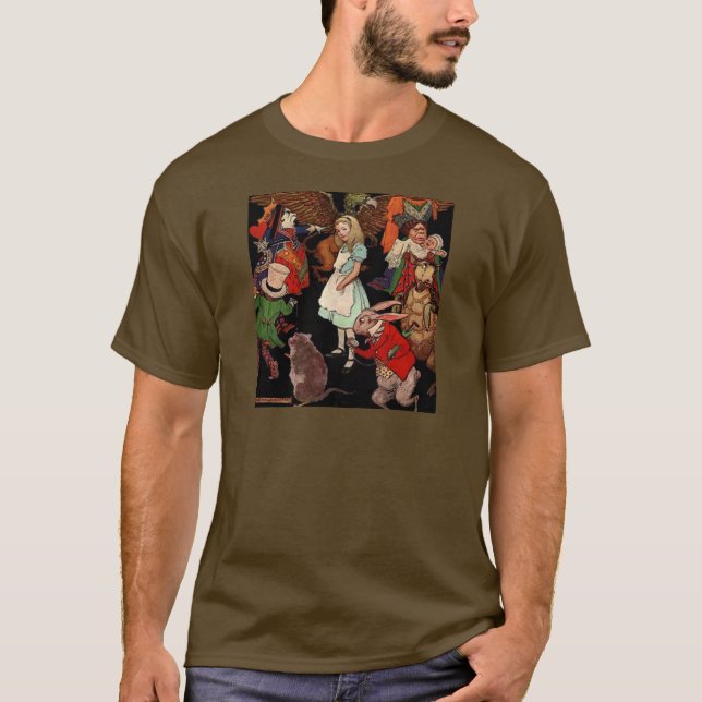 Camiseta Alicia en el país de las maravillas (Anverso)