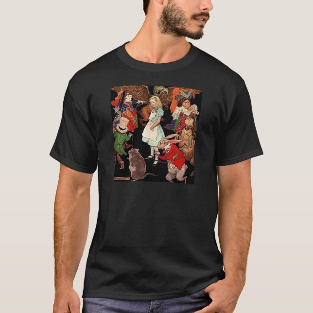 Camiseta Alicia en el país de las maravillas (Anverso)