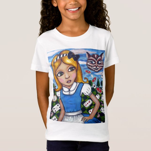 Camiseta Alicia en el país de las maravillas (Anverso)